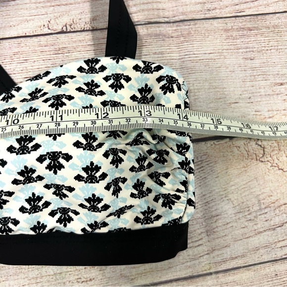 Athena Women’s White Blue Padded Bikini Top Size 6 - Picture 9 of 10